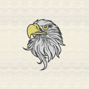 Eagle Head Embroidery Design – 3 Sizes