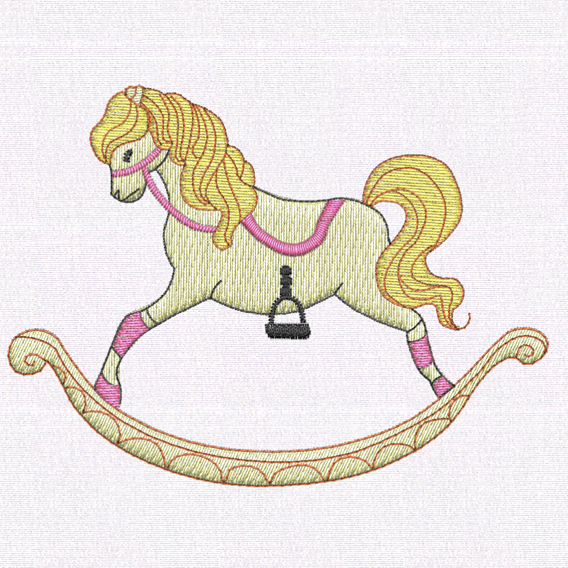 Rocking Horse – Embroidery Design