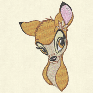 Cute Baby Deer Embroidery Design – Sweet Woodland Fawn
