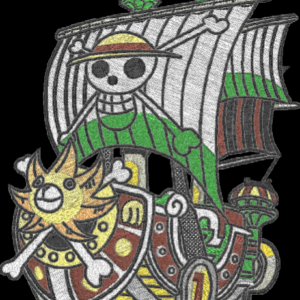Grand Pirate Galleon-Embroidery Design