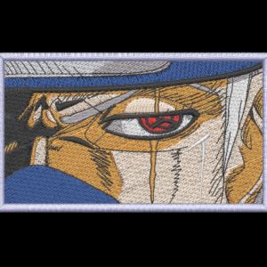 Manga Eye - Anime Action Embroidery Design