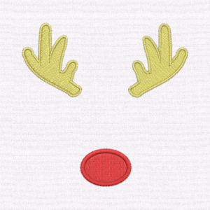 Cute Reindeer Antlers - Embroidery Design